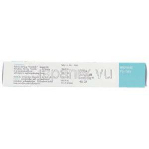 パーソルAC, 過酸化ベンゾイルゲル 2.5% 20 gm ゲル 箱 成分 情報