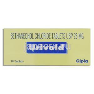 ウリボイド, ベタネコール 25mg 錠  箱
