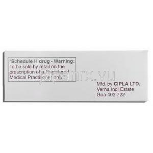 ジドビル,  ジドブジン 300mg カプセル (Cipla) 製造者情報
