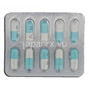 ジドビル,  ジドブジン 100mg カプセル (Cipla) 包装