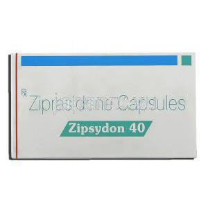 ジプシドン, ジプラシドン 40mg カプセル (Sun Pharma) 箱