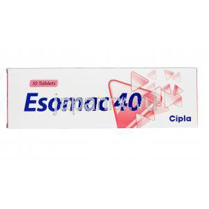 エソマック 40，ネキシウムジェネリック，エソメプラゾール　40mg　箱