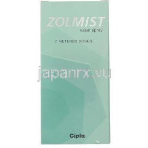 ゾルミストスプレー式点鼻薬 （ゾルミトリプタン）