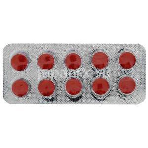 クロピカード Clopicard, プラビックス ジェネリク, クロピドグレル 75mg 錠 (Okasa) 包装