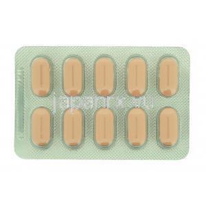 ケープガード, カペシタビン 500mg 錠 (Cipla) 包装
