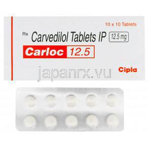 カーロック, カルベジロール 12.5mg
