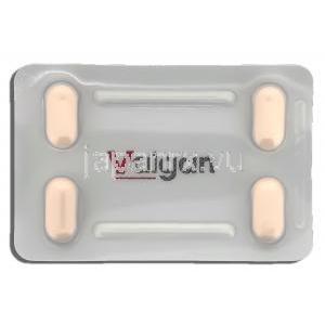 バルガン, バルガンシクロビル塩酸塩 450mg 錠 (Cipla) 包装