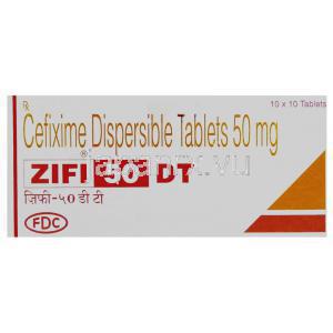 ジフィ, セフィキシム, Zifi,  50 mg 錠