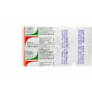 カンピシリン-250, オムニペンジェネリック，アンピシリン 250mg　カプセル　シート情報