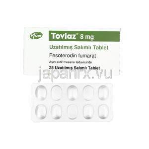 トビエース，フェソテロジン 8mg