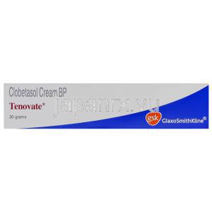 テノベート, クロベタゾール 0.05% 15gm クリーム (GSK) 箱