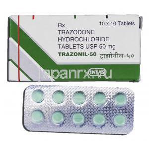 トラゾニル, 塩酸トラゾドン 50mg, 錠