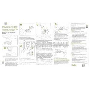 チオーバ, 臭化チオトロピウム 吸入用カプセル (CIPLA) 情報シート