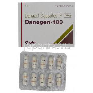 ダノゲン, ダナゾール 100mg