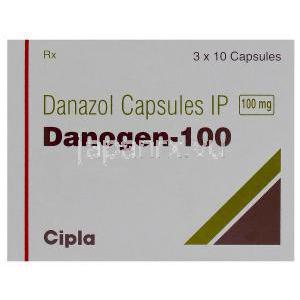 ダノゲン, ダナゾール 100mg 箱