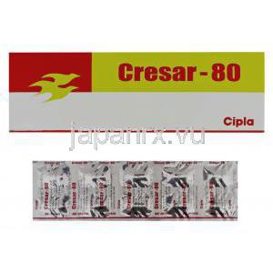 クレサー, テルミサルタン 80mg 錠 (Cipla)