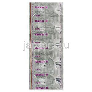 クレサーH、テルミサルタン 40mg/ ヒドロクロロチアジド 12.5mg 包装シート