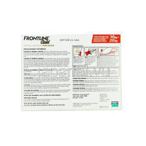 フロントラインゴールド　中型犬用　1.34ml 3パック入り　箱　情報
