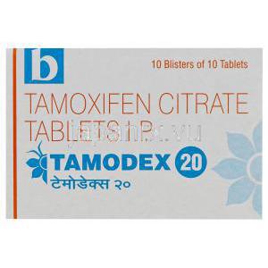 タモデックス, タモキシフェン　20mg 　箱