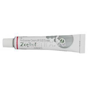 フルチカゾン（ジェネリック・クチベート）, Zoflut, 0.05% 10gm クリーム (GSK) チューブ