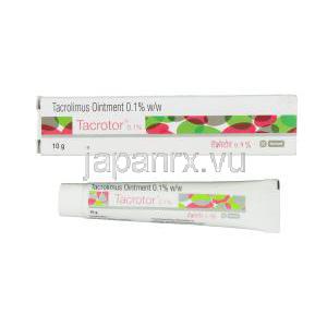 タクロトール 軟膏, タクロリムス水和物　0.1% 10g