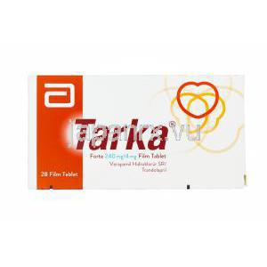 タルカフォルテ,ベラパミル SR 240mg/トランドラ プリル　4mg　箱