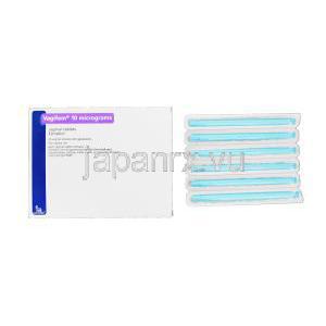 ヴァギフェム,エストラジオール 10mcg 膣内錠