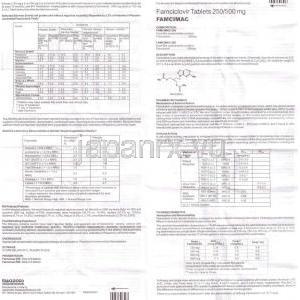 ビロビル, ファムシクロビル 500mg 錠 (FDC) 情報シート2