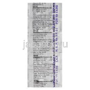 セルギン, セレギリン  5 mg 錠 Intas  （ブリスター包装）
