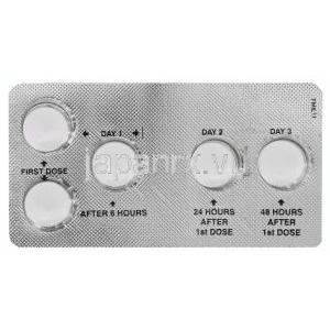 クロロキン（アラレンジェネリック）,LARIAGO,  500MG 分散性錠 (IPCA) 包装