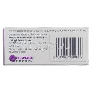 スマトリプタン , スマトリプタン 50mg 錠 (Dexcel) 製造者情報