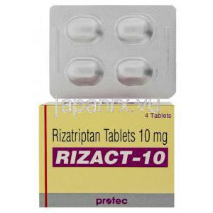 リザクト, 安息香酸リザトリプタン 10mg 錠 (Protec)