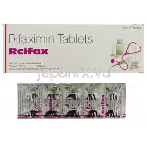 ルシファックス,リファキシミン 200mg 錠 (Lupin)