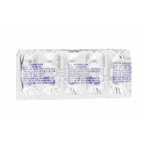 フルボキシン, マイレン酸フルボキサミン 100mg 錠　ブリスターパック　裏面