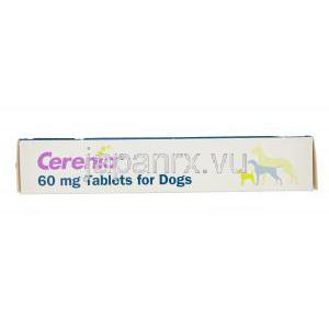 セレニア,マロピタント 60mg 犬用　箱　側面