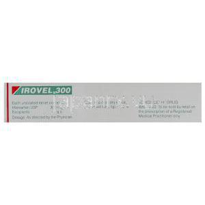 イロベル, イルベサンタン 150 mg Irovel (Sun pharma)