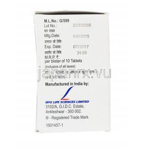セレネース 10, ハルドールジェネリック,ハロペリドール 10mg 　箱　製造元