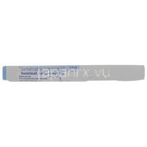 スマトリプタン, Suminat,  6mg 0.5ml 皮下注キット (Sun Pharma) 箱