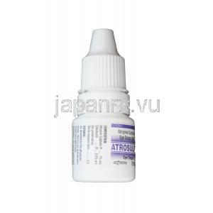 アトロサルフ目薬，アトロピソールジェネリック,硫酸アトロピン　1% 5ml 瓶　成分
