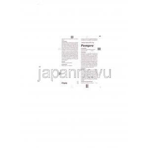 フェムプロ, レトロゾール  2.5mg 錠 (Cipla) 説明書1