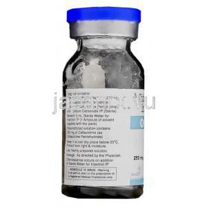 セフタジジム Orzid,  注射 250 mg closeup