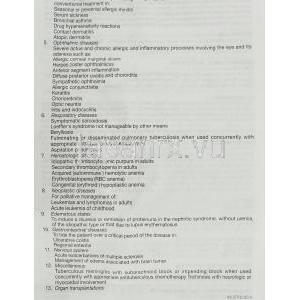 メドロール, メチルプレドニゾロン16mg 錠 (Pfizer) 情報シート4