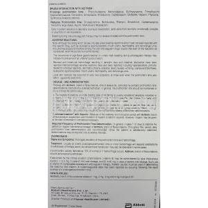 アシトロム, ニクマロン 4mg 錠 (アボット社) 情報シート2