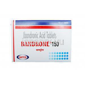 バンドロン 150,　ボニバジェネリック,　イバンドロン酸 150mg 箱