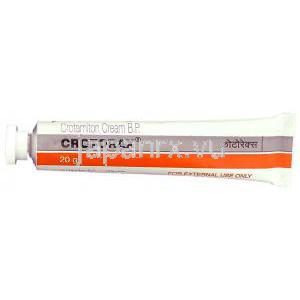 クロトラックス, クロタミトン Crotorax 10% 20gm クリーム (Primal Healthcare) チューブ