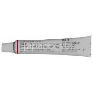 ゾフルット, フルチカゾン, Zoflut, 0.05% 10gm クリーム  チューブ裏面
