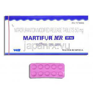 マーチファー, ニトロフラントイン 50mg 錠 (Walter Bushmer)