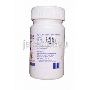 エファベン,エファビルジェネリック,エファビレンツ 600mg 瓶　製造元情報