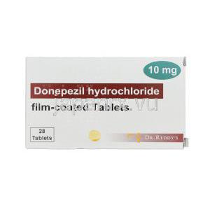 ドネペジル塩酸塩,　アリセプトジェネリック,　ドネペジル塩酸塩 10mg 箱