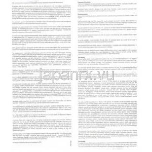 ナラトレックス, ナラトリプタン 2.5mg 錠 (Sun Pharma) 情報シート2